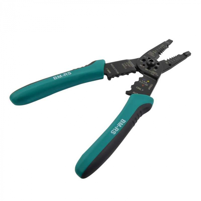 Cleste pentru sertizat si dezizolat Mannesmann 10875, 210 mm [3]