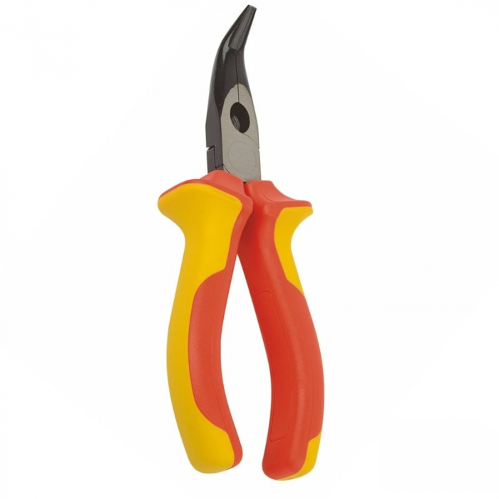 Cleste pentru telefonie cu varf indoit izolat Mannesmann 10605, 160 mm [3]