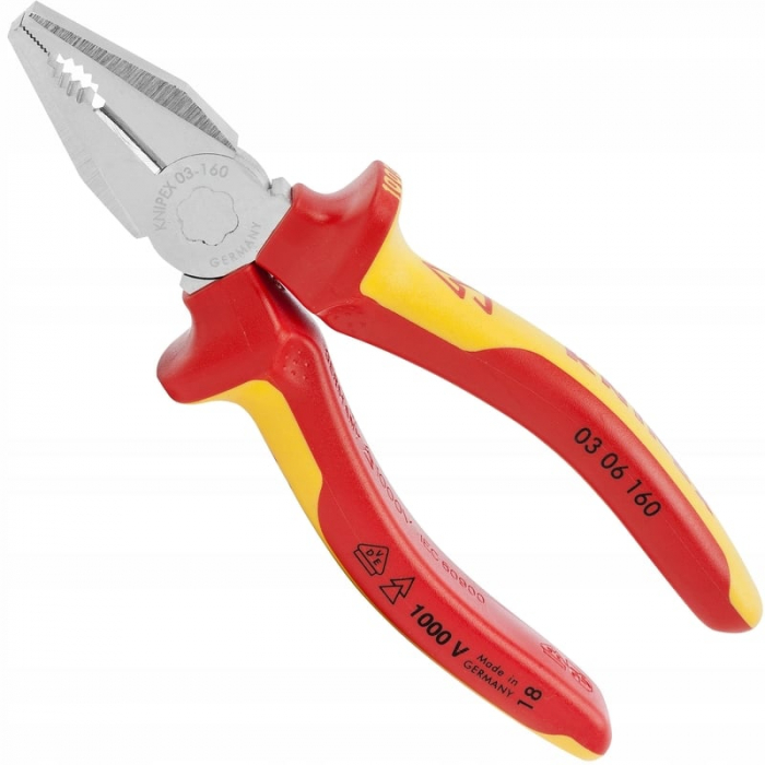 Cleste profesional combinat izolat Knipex 03 06 160, 160 mm [5]