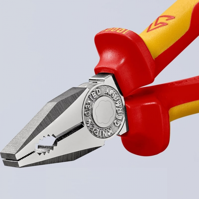 Cleste profesional combinat izolat Knipex 03 06 180 T, 180 mm [5]