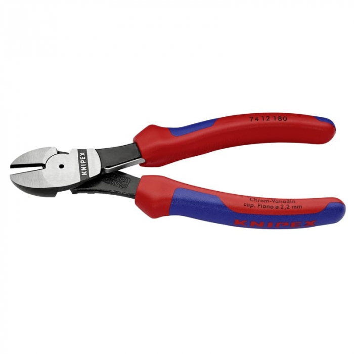 Cleste profesional cu tais diagonal Knipex 74 12 180, 180 mm [3]