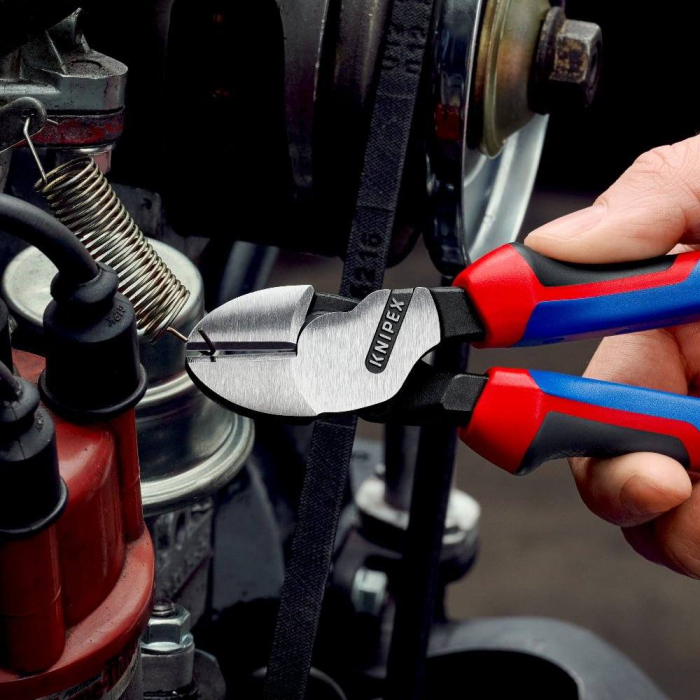 Cleste profesional cu tais diagonal Knipex 74 02 200, 200 mm [9]