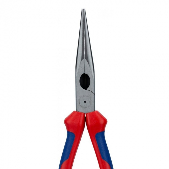Cleste profesional cu varf lung semirotund si suprafata taietoare Knipex 26 12 200, 200 mm [8]