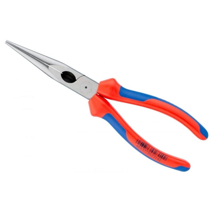 Cleste profesional cu varf lung semirotund si suprafata taietoare Knipex 26 12 200, 200 mm [5]