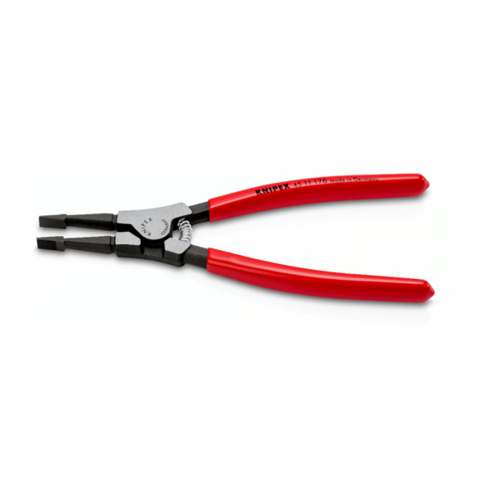 Cleste profesional pentru inele de siguranta cu falci late Knipex 45 11 170, 185 mm [2]