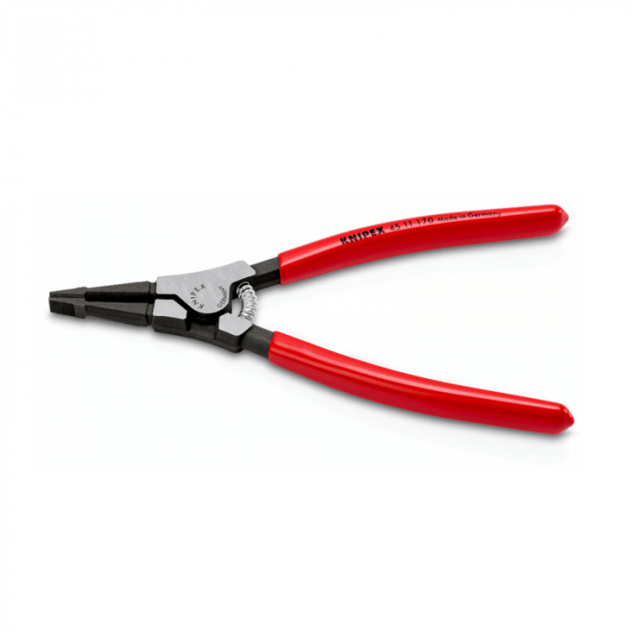 Cleste profesional pentru inele de siguranta cu falci late Knipex 45 11 170, 185 mm [3]