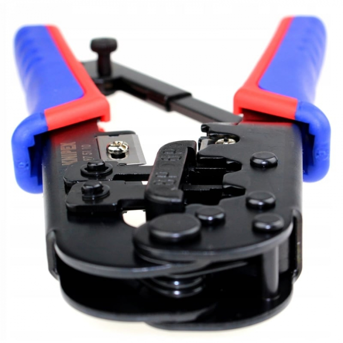 Cleste profesional pentru sertizat mufe RJ45/RJ11 Western Knipex 97 51 10, 190 mm [10]