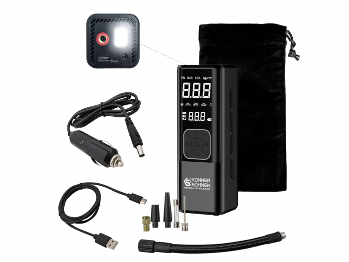 Compresor cu acumulator  Konner-Sohnen KS P20, 10 bari [3]