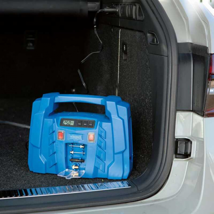 Compresor AIR FORCE 5 Scheppach 5906142901, 150 W, 8 bari [8]