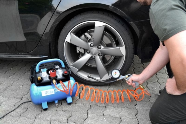 Compresor AIRPOWER 190/08/6 Gude 50089, 1100 W, 6 L, 8 bari [5]