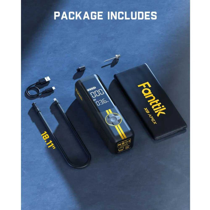 Compresor auto digital X8 APEX Fanttik X8APEX, 10.3 bari [2]