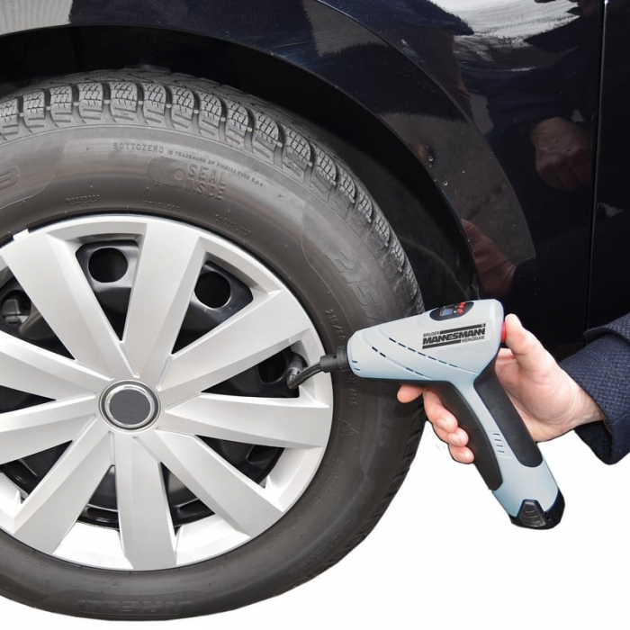 Compresor auto tip pistol cu acumulator 12 V XC-A Pro Mannesmann 17200, 8.6 bari [6]