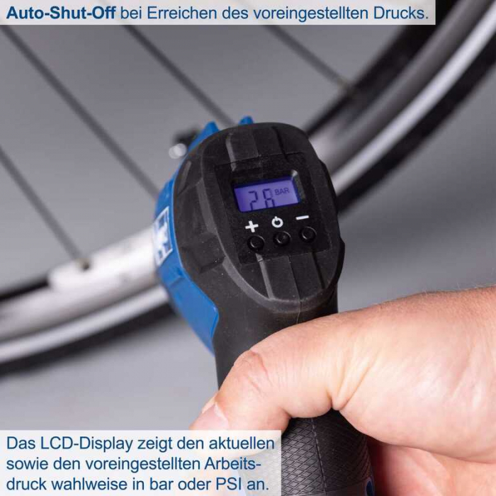 Compresor auto tip pistol fara acumulator C-AC20-X Scheppach 5909247900, 20 V, 7 bari [4]