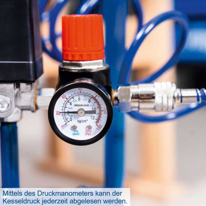 Compresor cu doi cilindri HC30o Scheppach 5906146901, 1100 W, 24l, 8 bari [4]