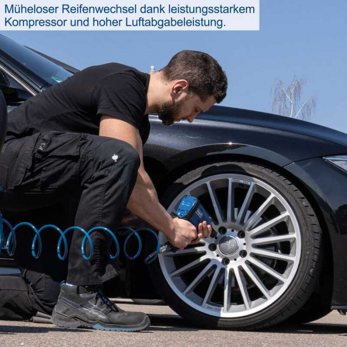 Compresor cu trei cilindri HC550TC Scheppach 5906147901, 2200 W, 100 L, 10 bari [3]