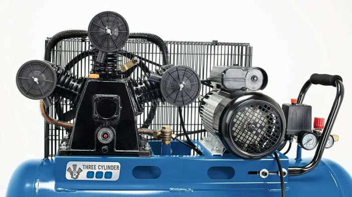 Compresor cu trei cilindri HC550TC Scheppach 5906147902, 400 V, 3000 W, 100 L, 10 bari [2]