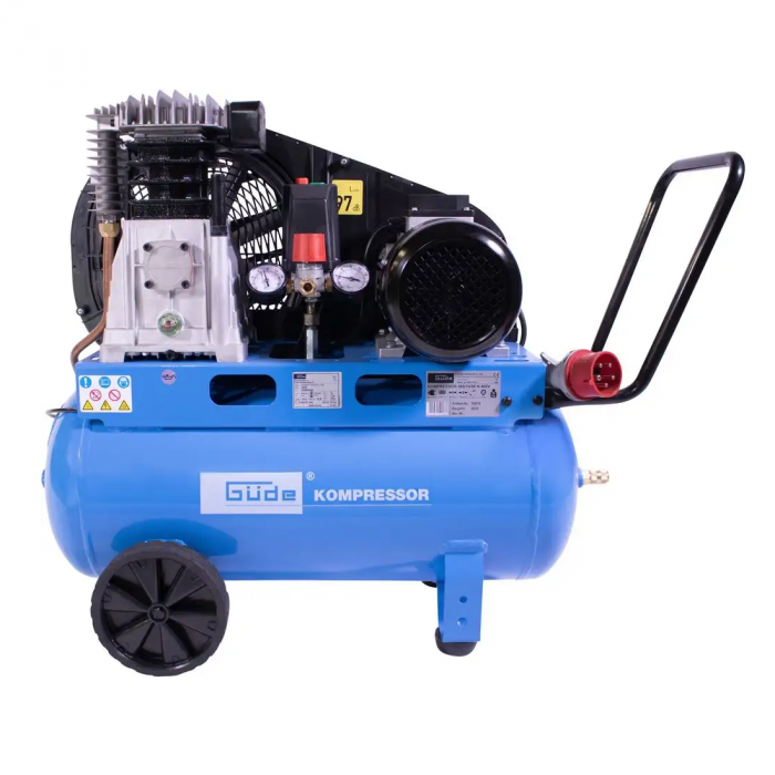 Compresor cu ulei cu doi cilindri 580/10/50 Gude 50018, 2200 W, 50 L, 10 bari [2]