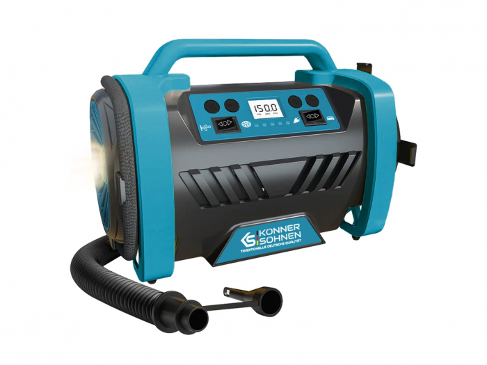 Compresor de aer Konner-Sohnen KS P30, 120 W, 10 bari