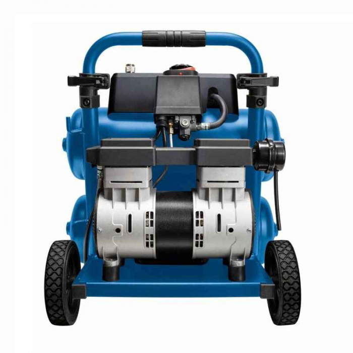 Compresor fara ulei HC20Si-Twin Ultra Silent Scheppach 5906145901, 750 W, 10 bari [3]