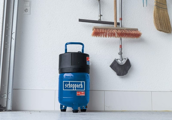 Compresor fara ulei HC24V Scheppach 5906117901, 1500 W, 24 l, 10 bari [4]