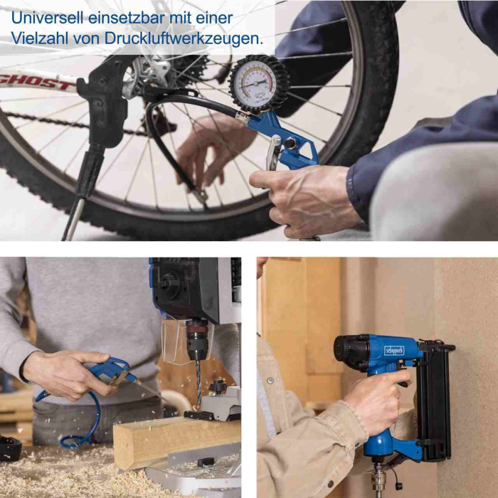 Compresor fara ulei HC35V Scheppach 5906169901, 1500 W, 30 l, 10 bari [5]