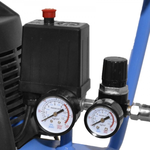 Compresor fara ulei Gude 50111, 1100 W, 24 L, 8 bari [2]