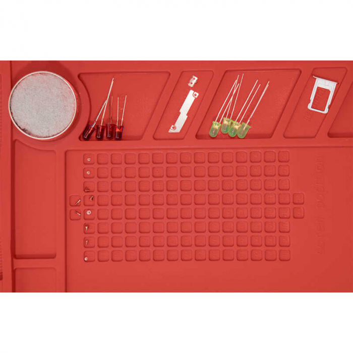 Covoras multifunctional din silicon pentru pistoale de lipit Weller WLACCWSM1-02EU, 550 x 350 mm, 500 °C [4]