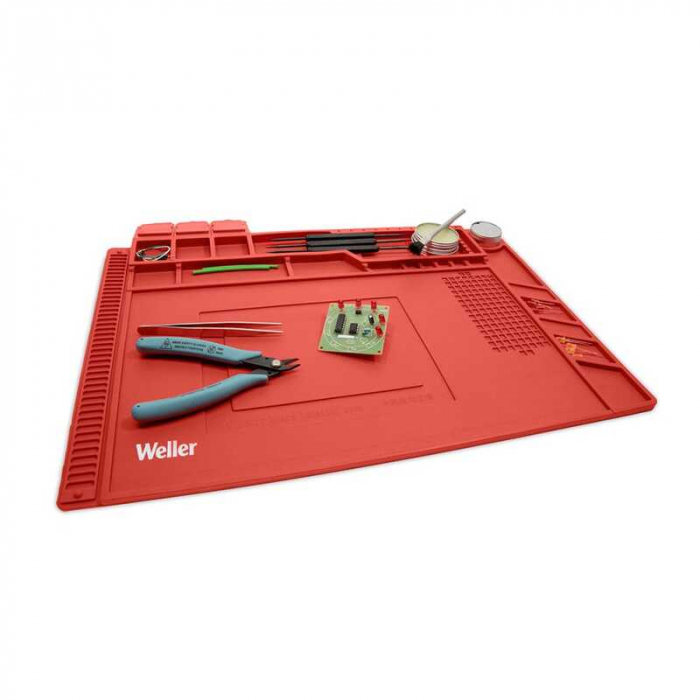 Covoras multifunctional din silicon pentru pistoale de lipit Weller WLACCWSM2-02EU, 455 x 300 mm, 500 °C [4]