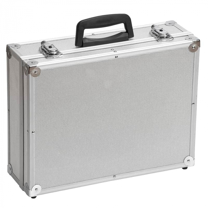Cutie de scule din aluminiu Perel 1819, 42.5 x 33.5 x 12.5 cm [2]