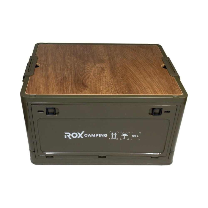 Cutie pliabila pentru camping Rox Wood 153CAMP0304, 55 L
