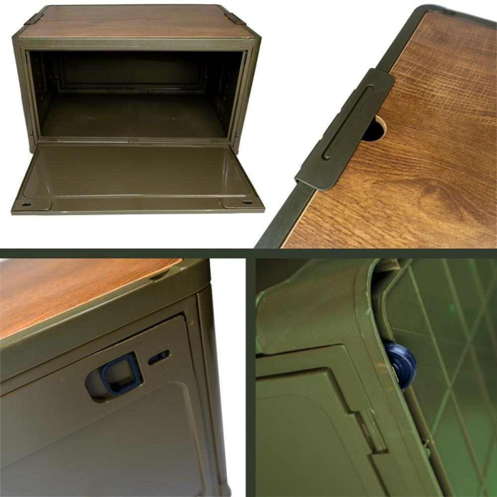 Cutie pliabila pentru camping Rox Wood 153CAMP0305, 83 L [6]