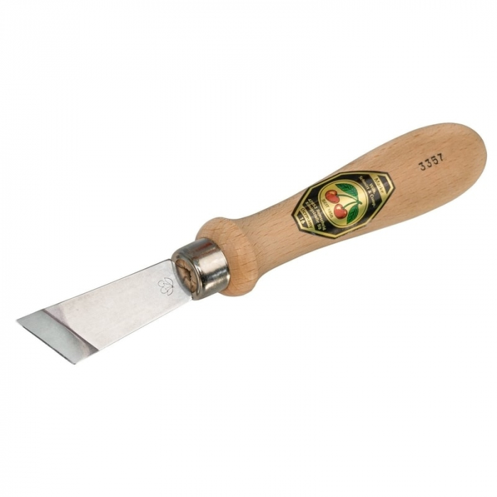 Cutit cu ascutis oblic pentru sculptura in lemn Kirschen 3357000, 160 mm [2]