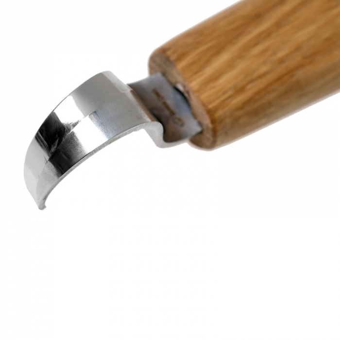 Cutit de cioplit linguri din lemn BeaverCraft SK1SOak, 185 mm [3]