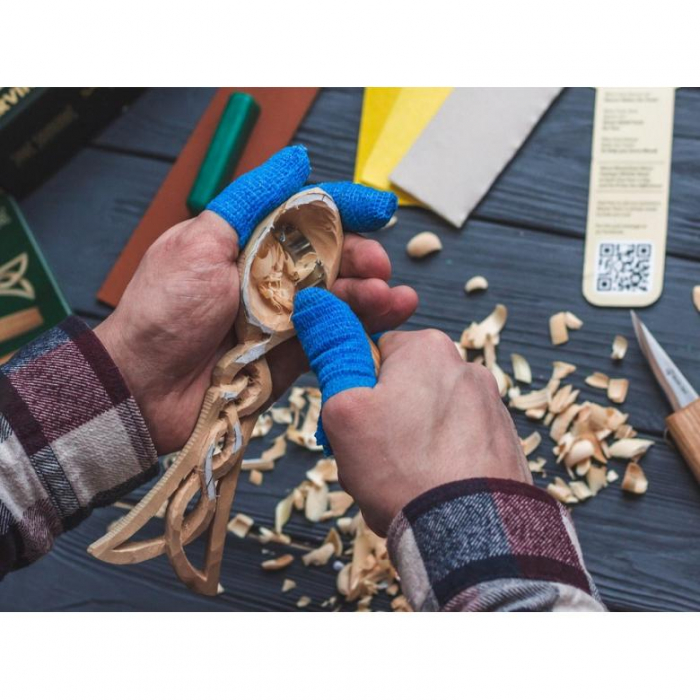 Cutit de cioplit linguri din lemn BeaverCraft SK2, 170 mm [9]