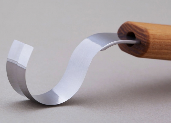 Cutit de cioplit linguri din lemn BeaverCraft SK2, 170 mm [7]