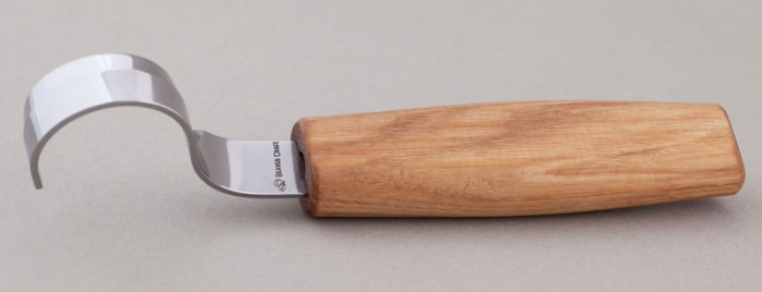 Cutit de cioplit linguri din lemn BeaverCraft SK2, 170 mm [6]