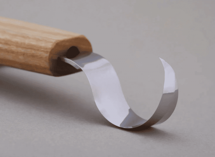 Cutit de cioplit linguri din lemn BeaverCraft SK1L, 165 mm [6]