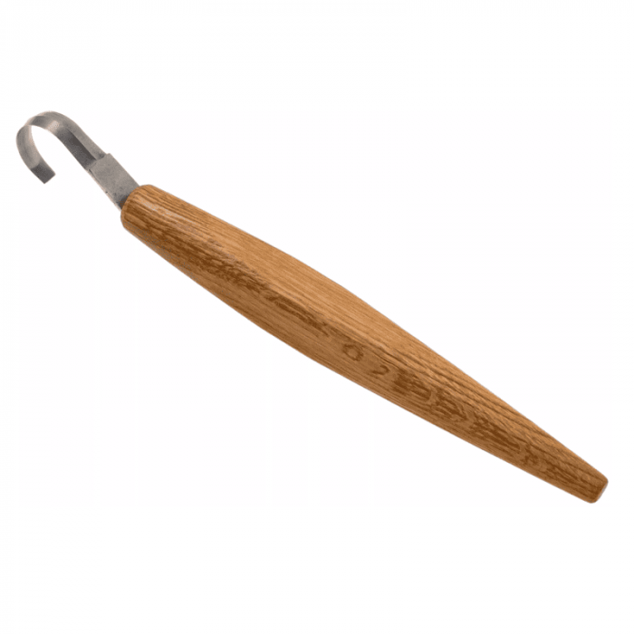 Cutit de cioplit linguri pentru taieturi adanci in lemn BeaverCraft SK5R, 250 mm [2]