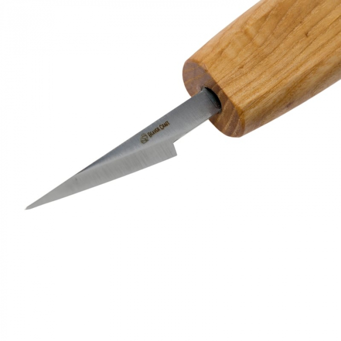 Cutit de detalii mici pentru sculptura in lemn BeaverCraft C7, 170 mm [3]