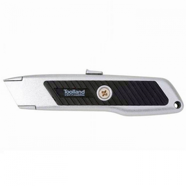 Cutter utilitar cu lama autoretractabila tip trapez Toolland MES08 [2]