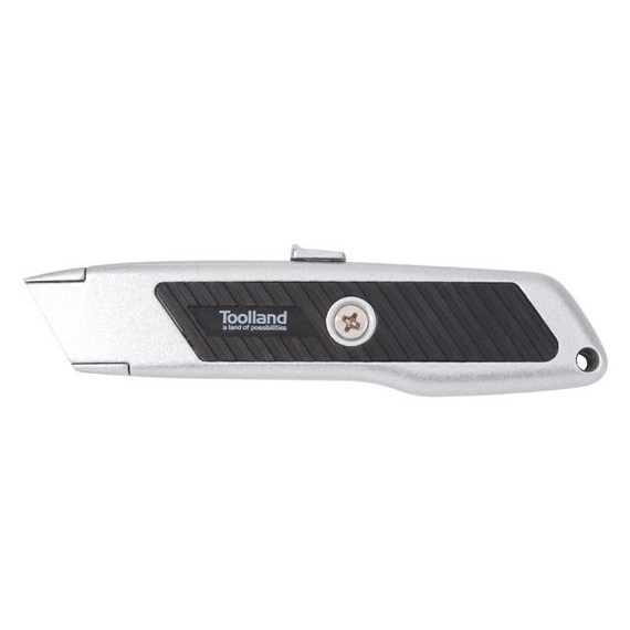 Cutter utilitar cu lama autoretractabila tip trapez Toolland MES08 [3]