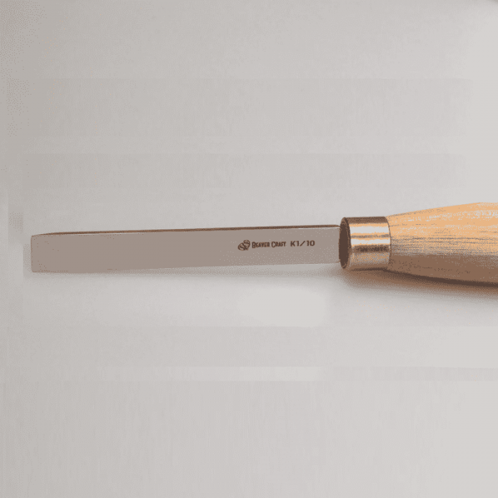 Dalta plata si dreapta BeaverCraft K1/10, 10 mm, 195 mm [4]