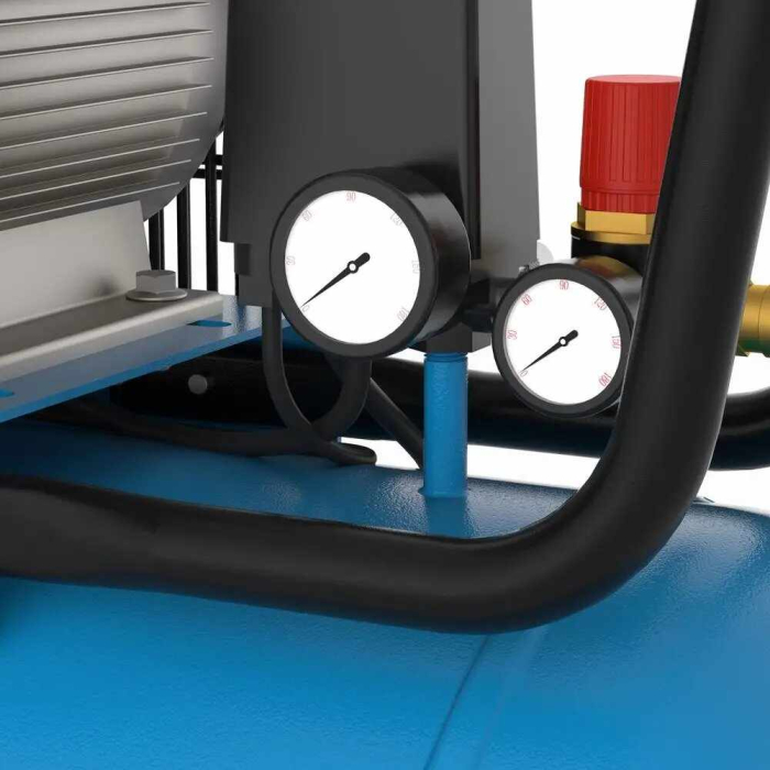 Compresor cu ulei cu doi cilindri 420/10/100 Gude 50148, 2200 W, 100 L, 10 bari [3]