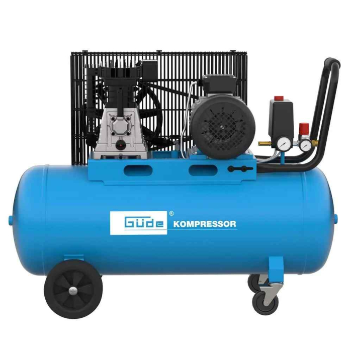 Compresor cu ulei cu doi cilindri 580/10/100 H Gude 50147, 3000 W, 100 L, 10 bari, 400 V [2]