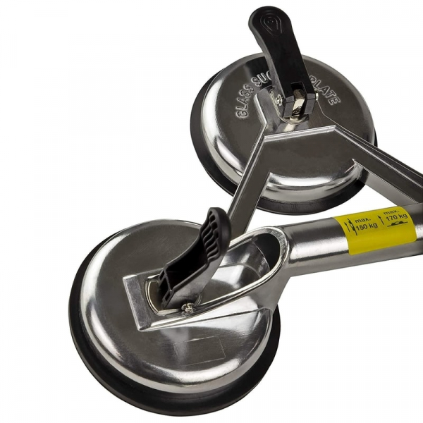 Dispozitiv pentru manipulat sticla cu trei ventuze Dema 17156, Ø120 mm [5]