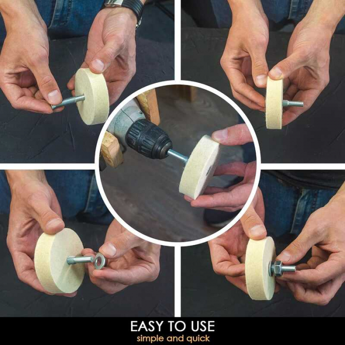 Disc de lustruit cu compus de ascutire BeaverCraft PW2 [3]