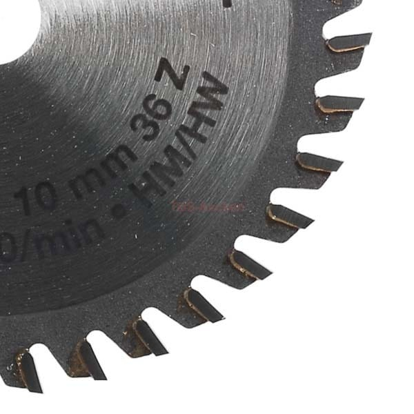 ​​​​​​​Disc pentru FET, taiere lemn, plastic, aluminiu Proxxon 28732, Ø80x10 mm, 36 dinti [3]