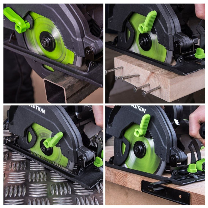 Disc pentru fierastrau circular, taiere multifunctionala Evolution EVOF165TCT-14CS, Ø165 x 20 mm, 14 dinti [3]