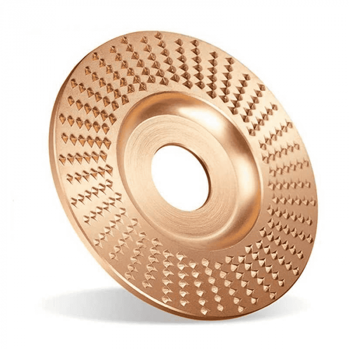 Disc plat pentru slefuire lemn Troy 25075, Ø125x22.2 mm [2]