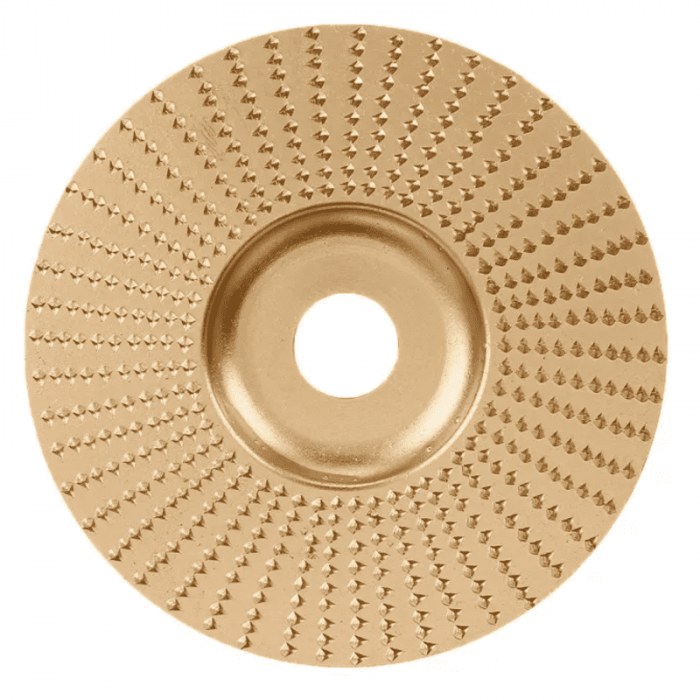 Disc plat pentru slefuire lemn Troy 25075, Ø125x22.2 mm [4]